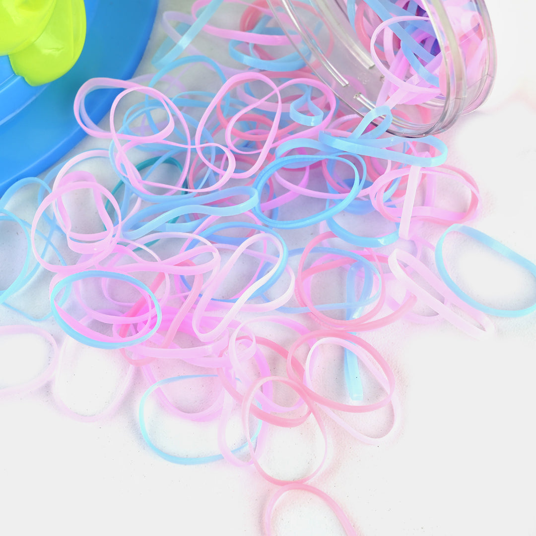 Plastic Rubber Bands With Box