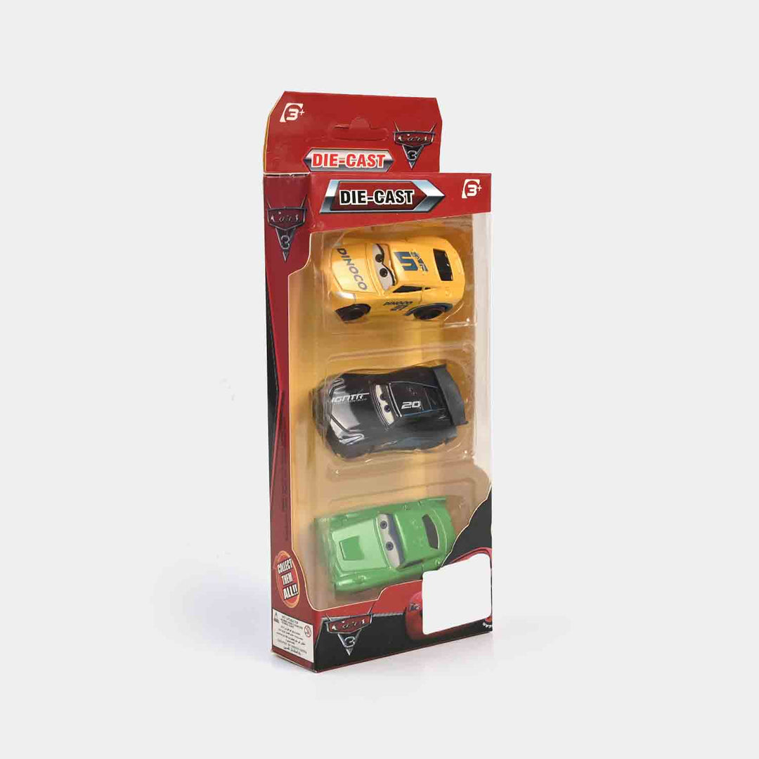 Free Wheel Die Cast Car Set | 3PCs