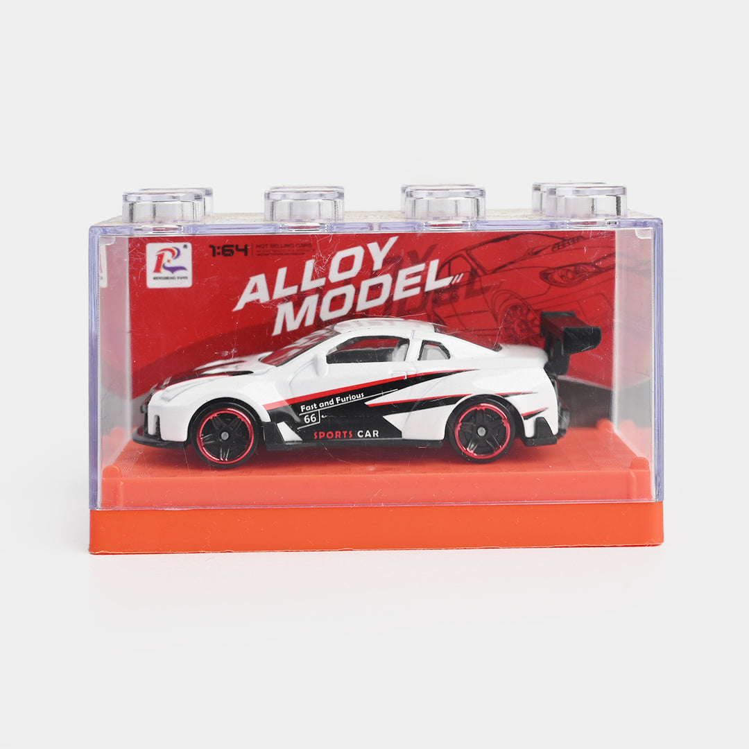 Mini Free-Wheel Die-Cast Model Car