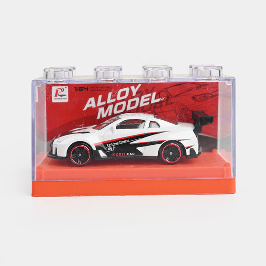 Mini Free-Wheel Die-Cast Model Car