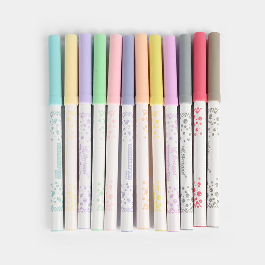 Pack Of 12 Oil Pastel Crayons
