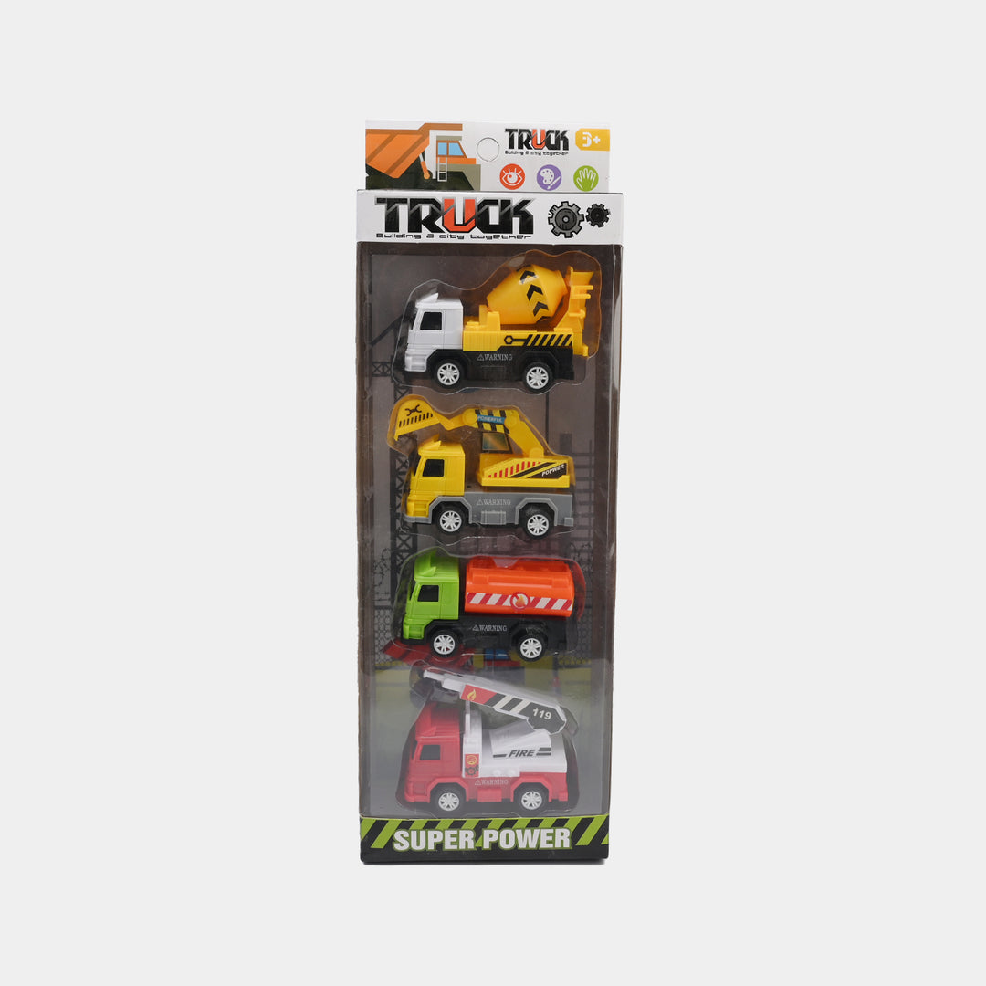 Inertia Engineering Vehicles Set | 4 PCs