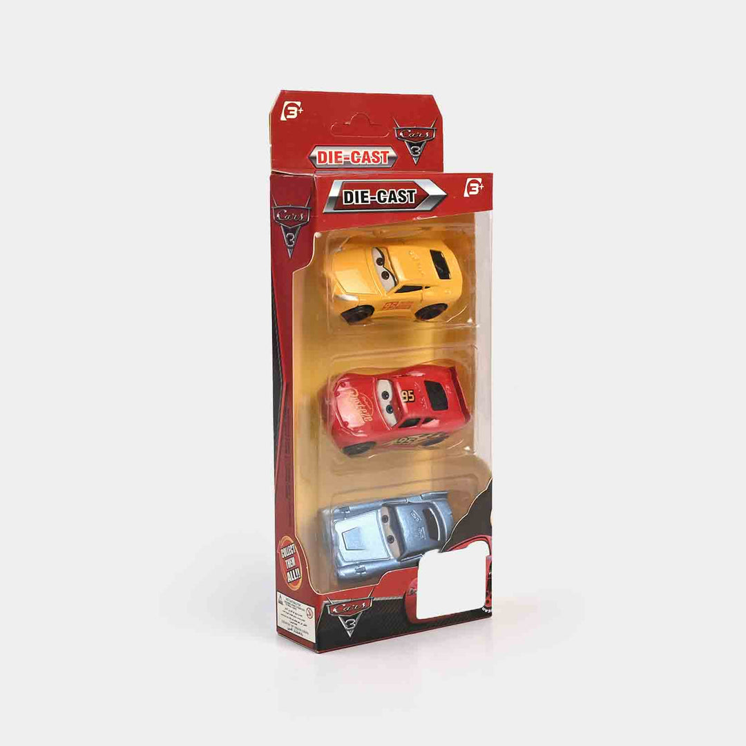 Free Wheel Die Cast Car Set | 3PCs