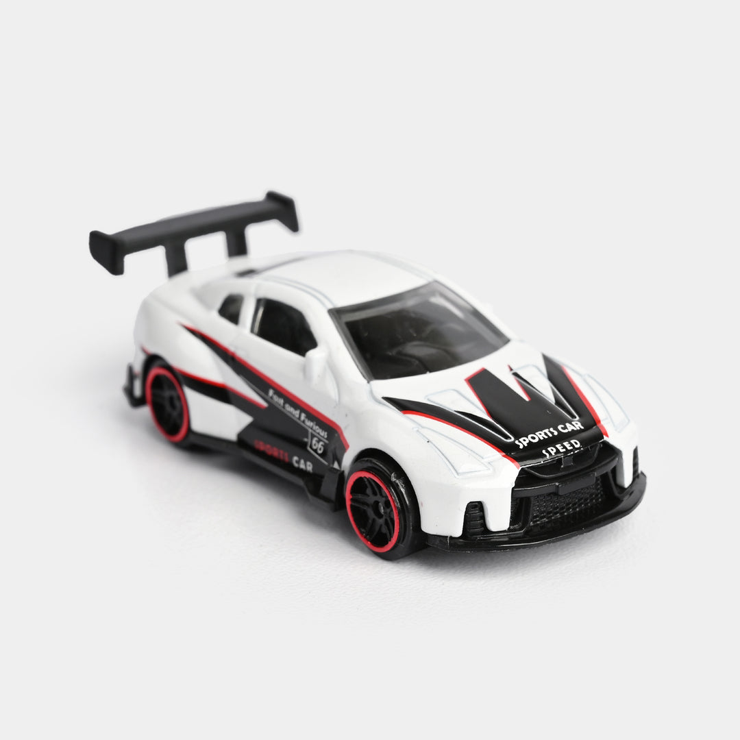 Mini Free-Wheel Die-Cast Model Car