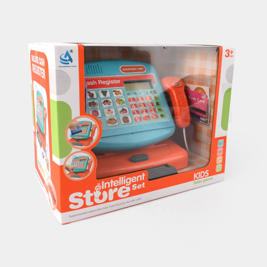 Electronic Cash Register Playset – Pretend Play Toy For Kids