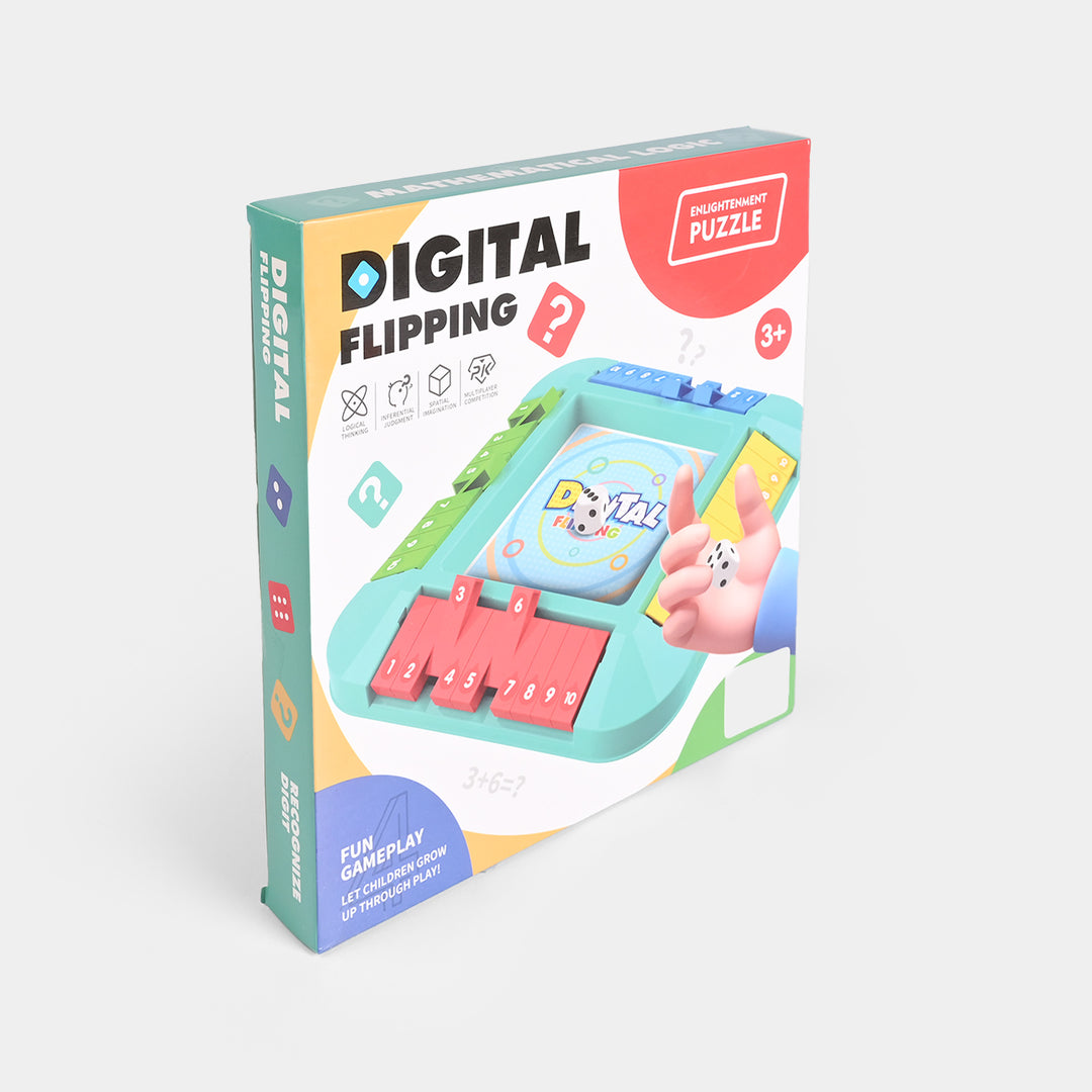 Digital Flipping Mathematical Logic Game for Kids