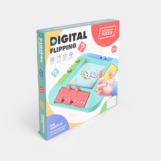 Digital Flipping Mathematical Logic Game for Kids