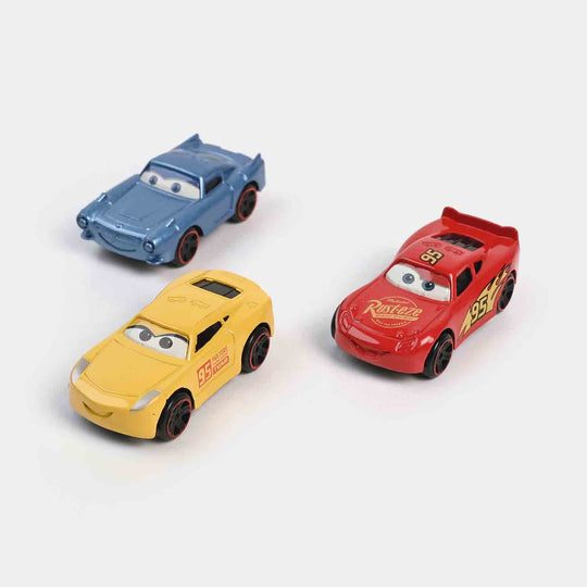 Free Wheel Die Cast Car Set | 3PCs