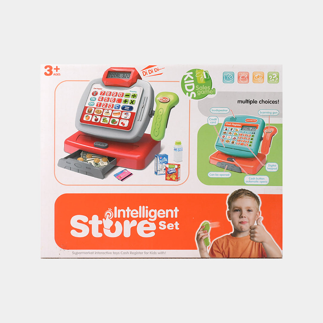 Electronic Cash Register Playset – Pretend Play Toy For Kids