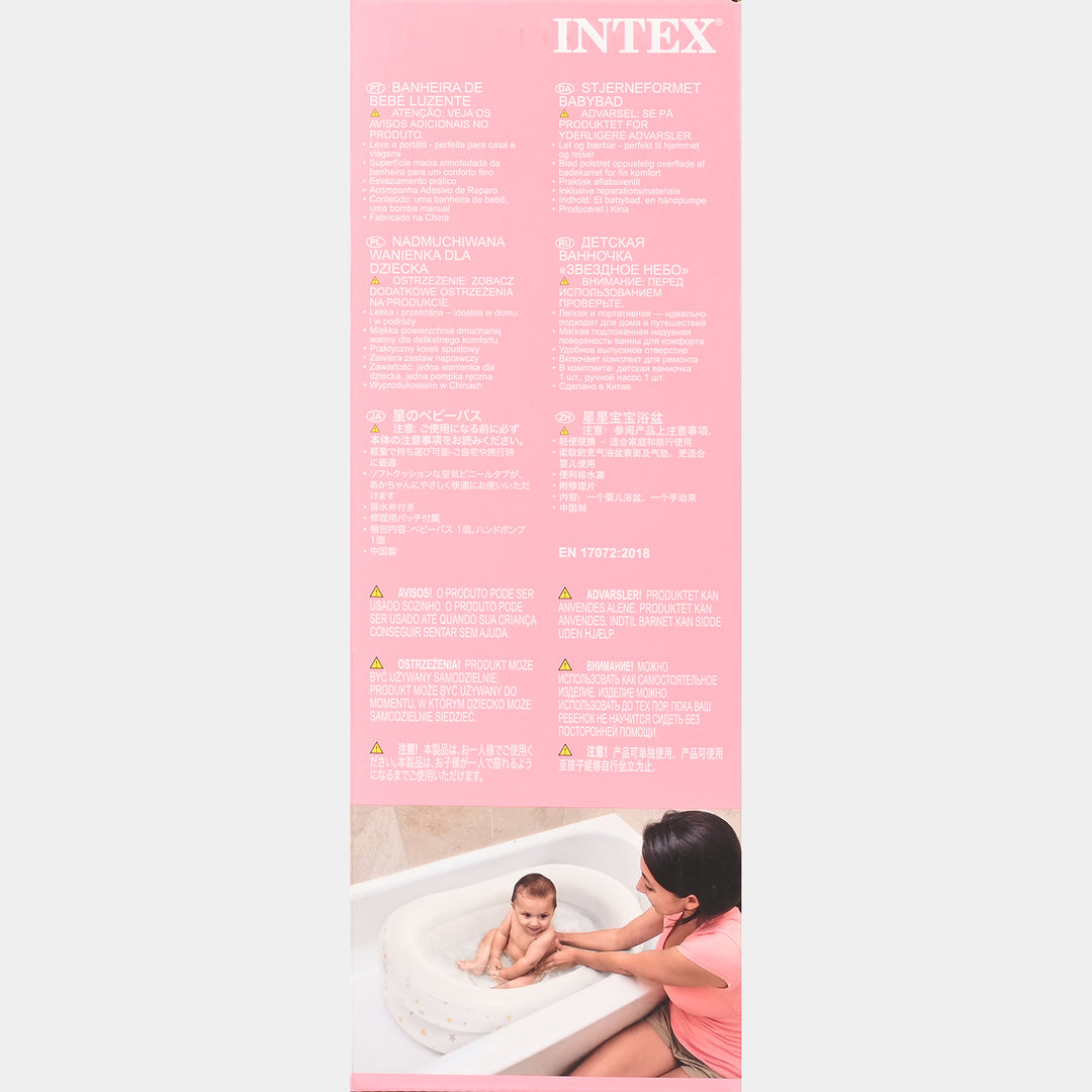 Intex Starry Inflatable Baby Bath Tub