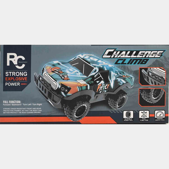Remote Control Climbing Off-Road Car With Action & Lights