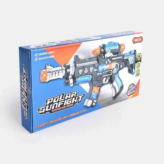 Electric Super Gun Toy with Light Sound