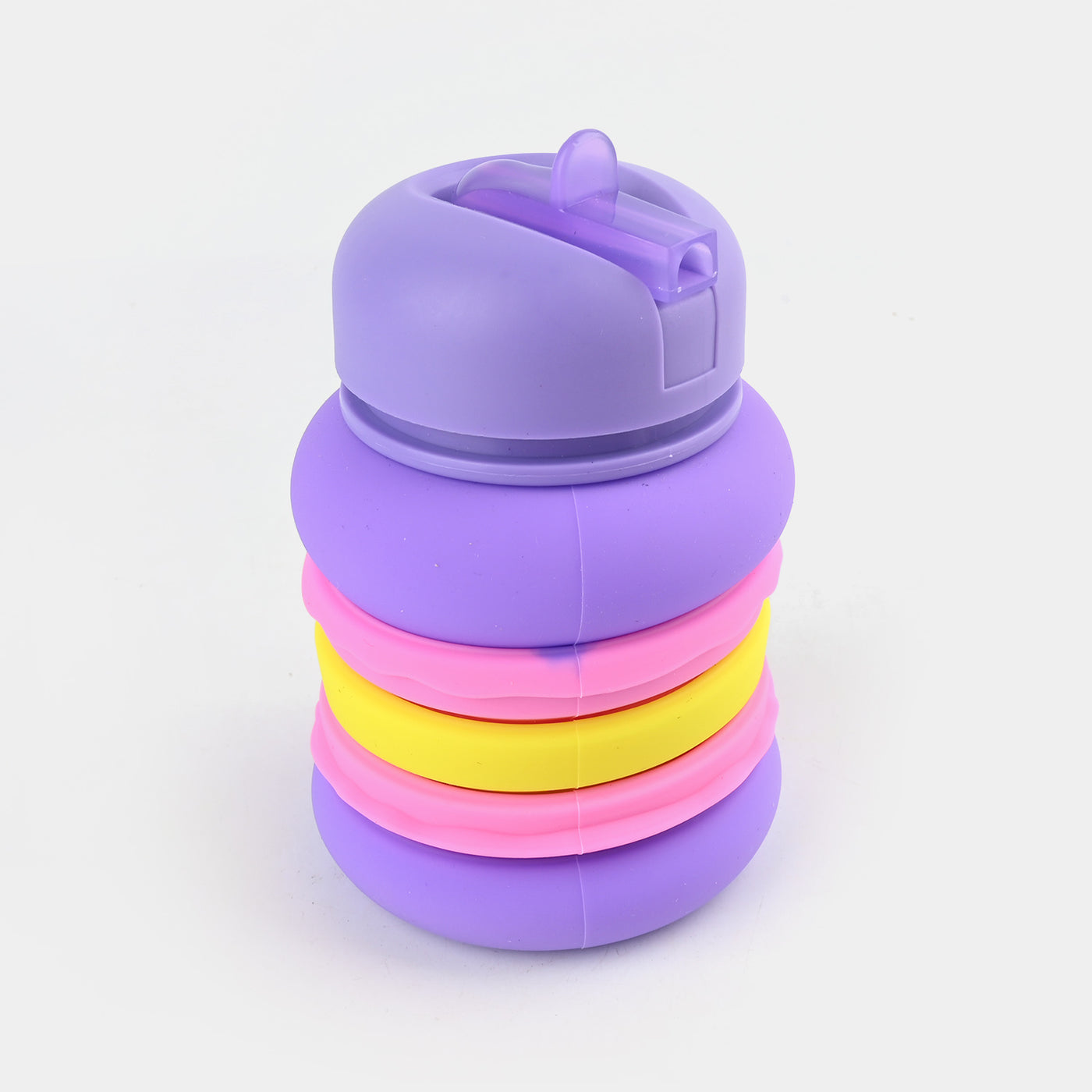 Silicone Foldable Sports Water Bottle For Kids