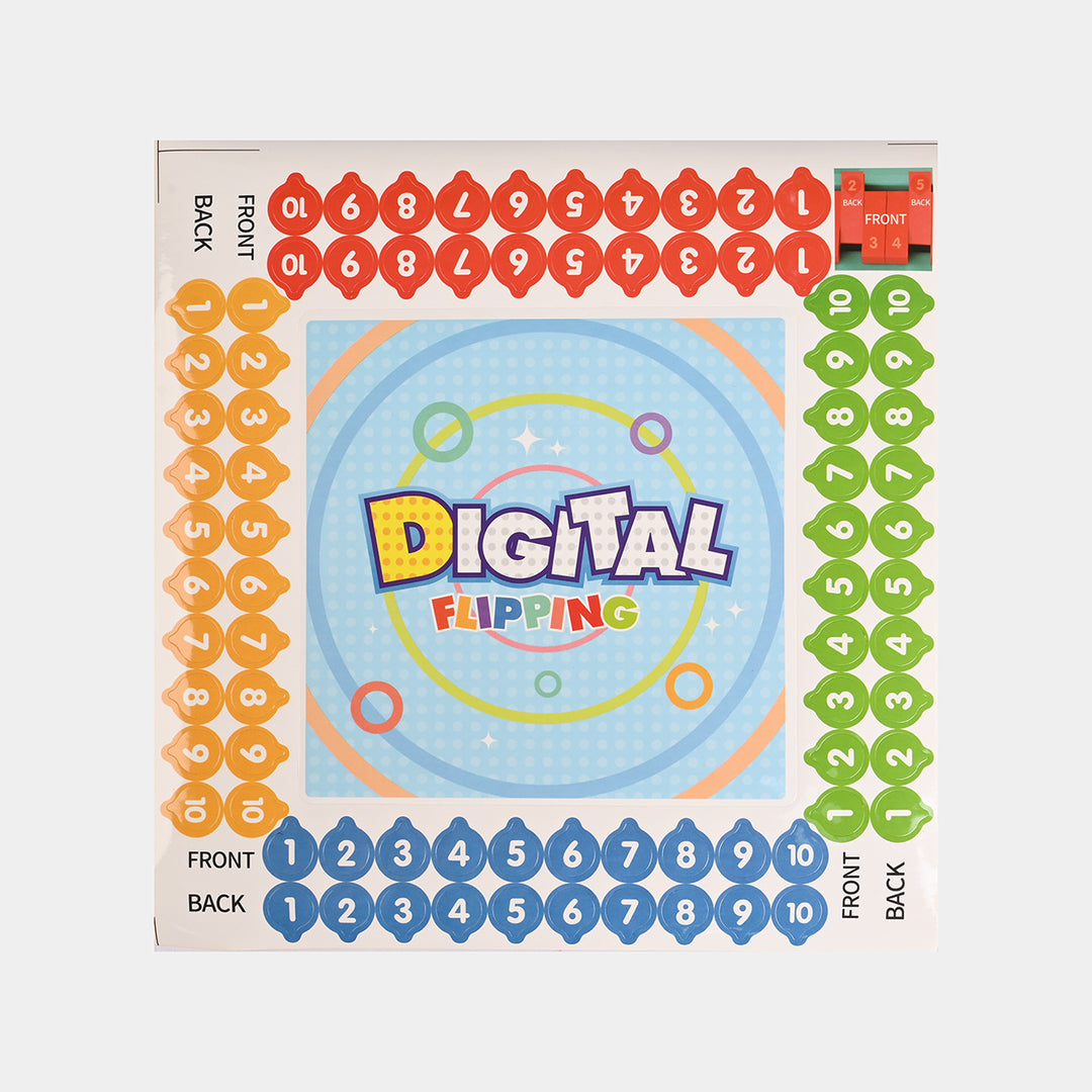 Digital Flipping Mathematical Logic Game for Kids