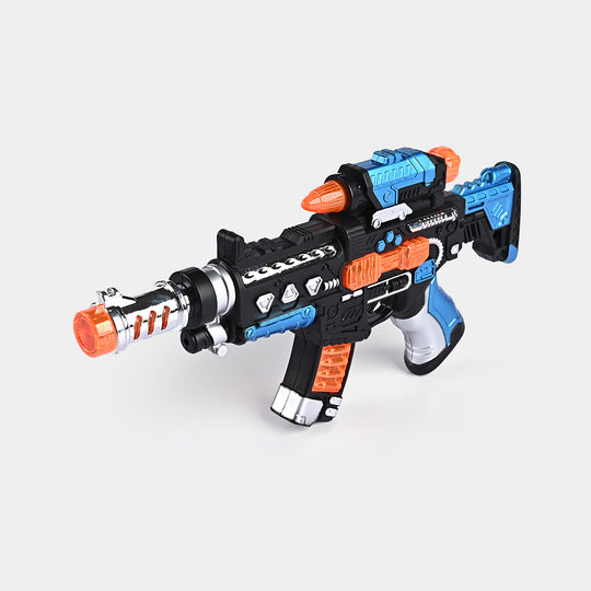 Electric Super Gun Toy with Light Sound