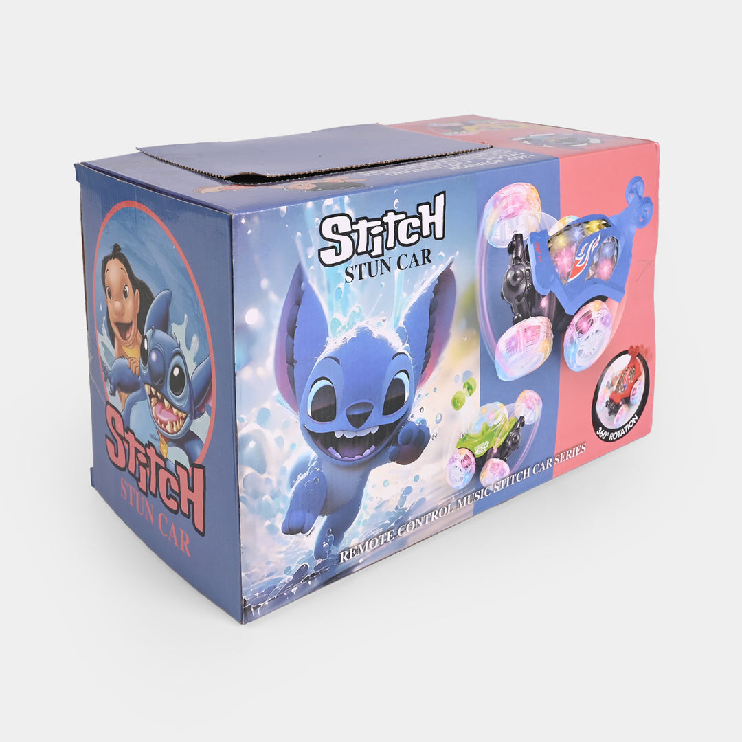 Remote Control Stunt Car with 360° Rotation LED Light