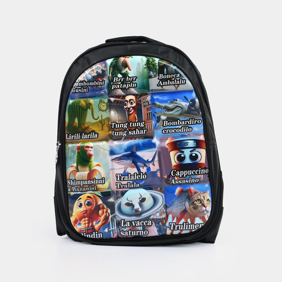 Cute Character Kids School Backpack