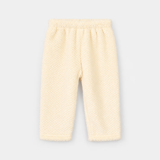 Infant Boys Faux Fur Knitted Suit FL239-2P-Yellow