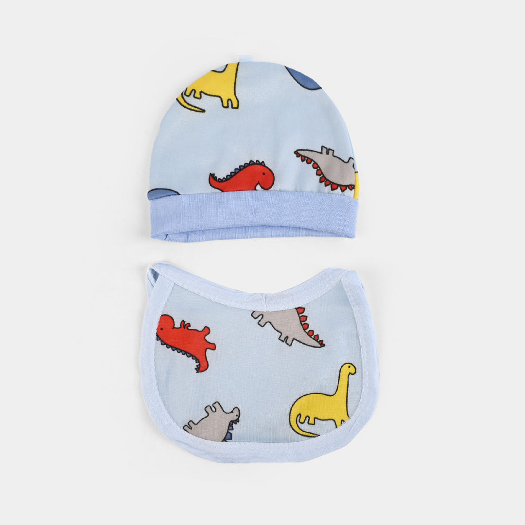 Winter Cap & Bib Set | 3-9M