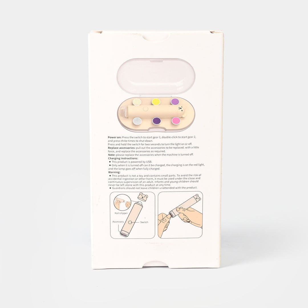 Multi-Functional Electric Baby Nail File / Trimmer