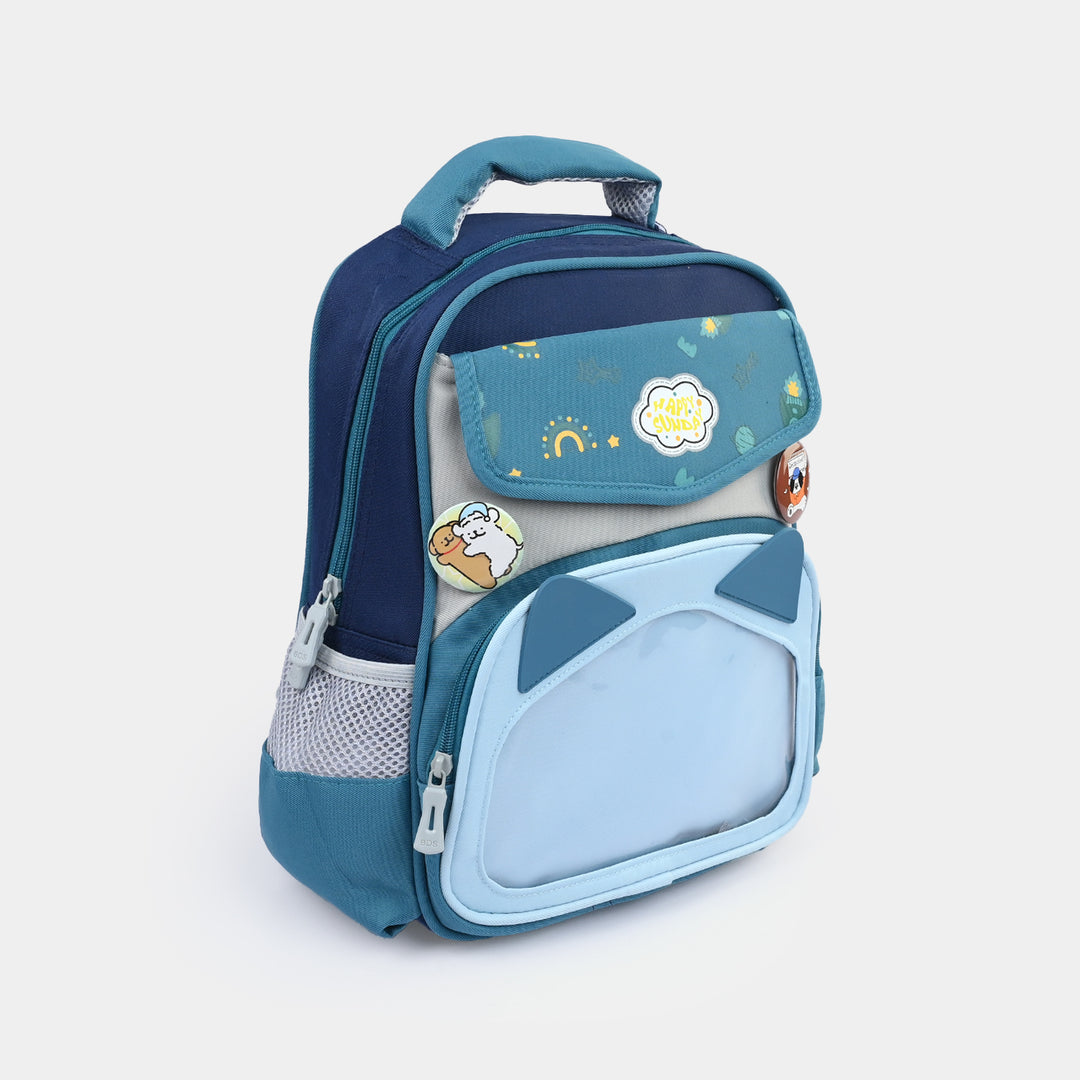 3D Embossed Character Kids School Bag/Backpack