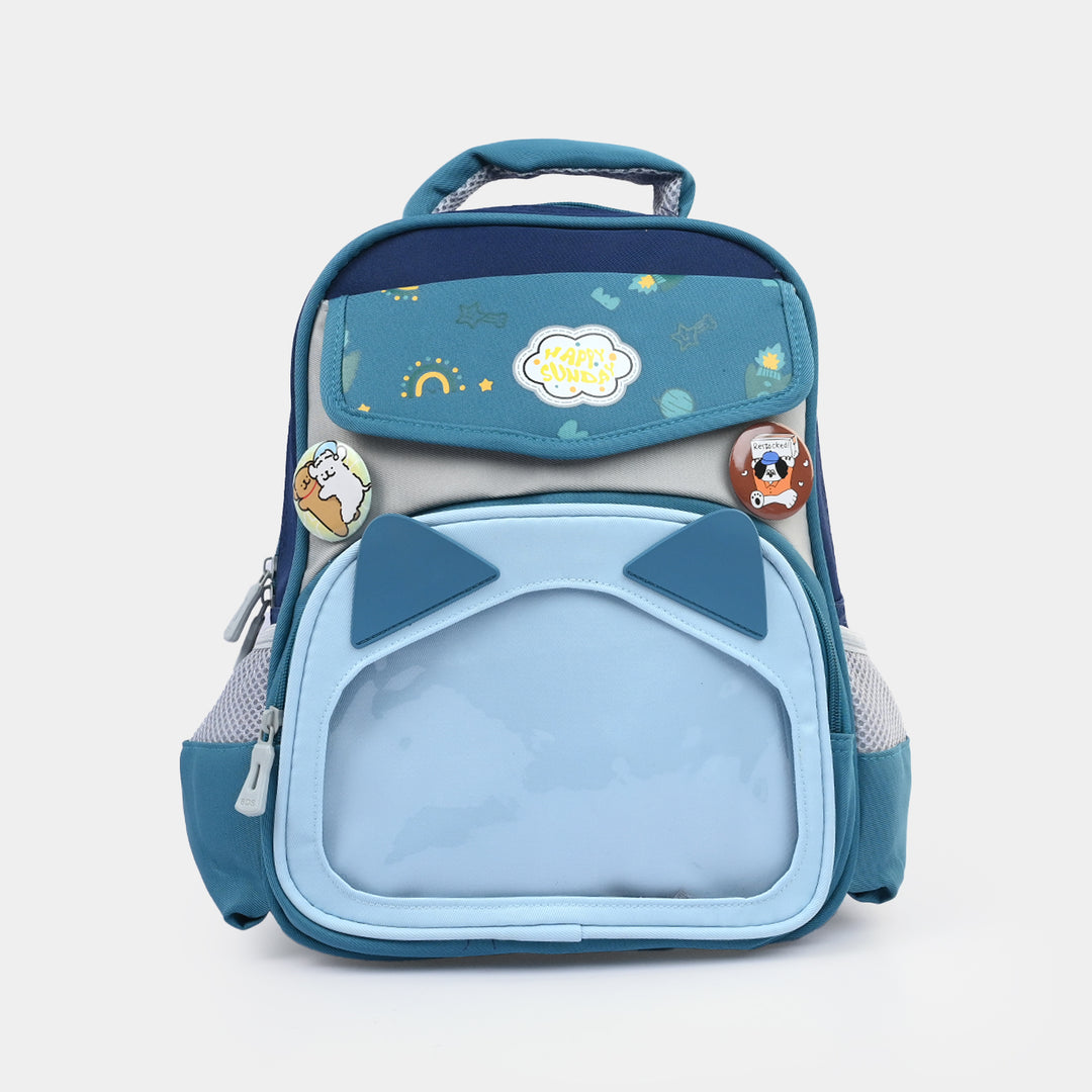 3D Embossed Character Kids School Bag/Backpack