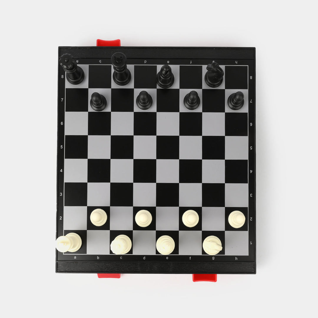 2-in-1 Chess & Snakes and Ladders Board Game Set
