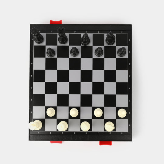 2-in-1 Chess & Snakes and Ladders Board Game Set