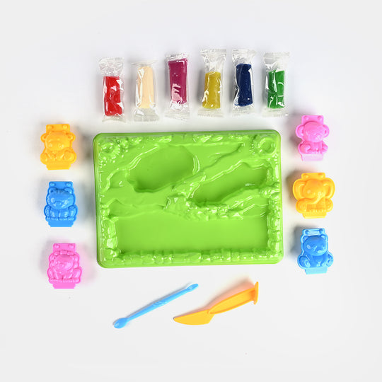 Kids DIY Colorful Dough Play Set Toy