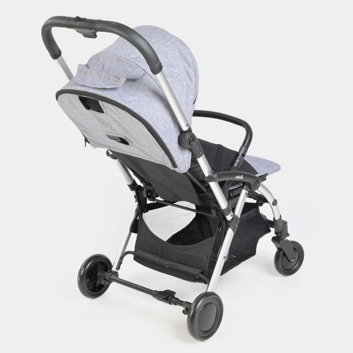 Baby Stroller Reversible Handle-Frost Grey