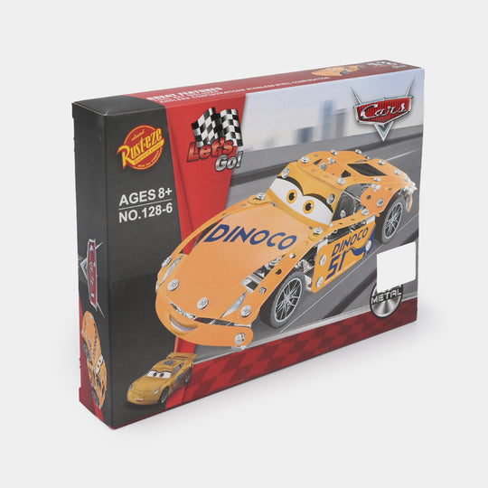 Metal Puzzle Assembly Car Set
