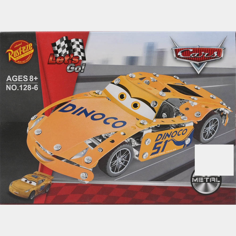 Metal Puzzle Assembly Car Set