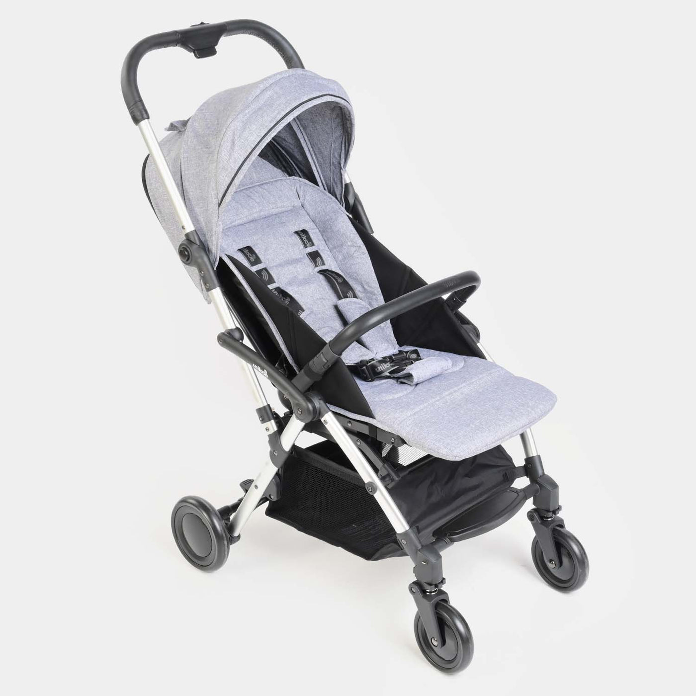 Baby Stroller Reversible Handle-Frost Grey