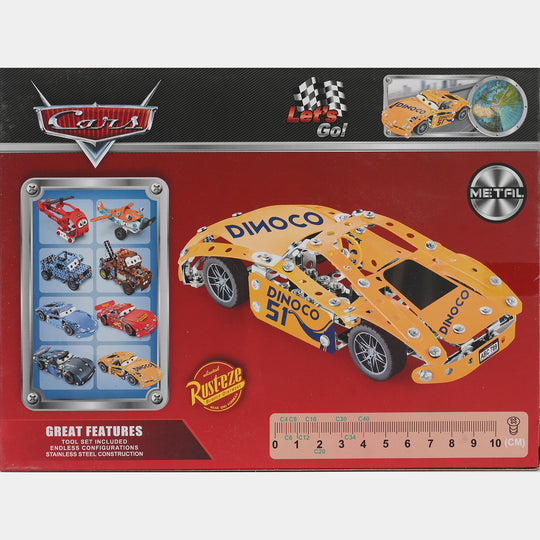 Metal Puzzle Assembly Car Set