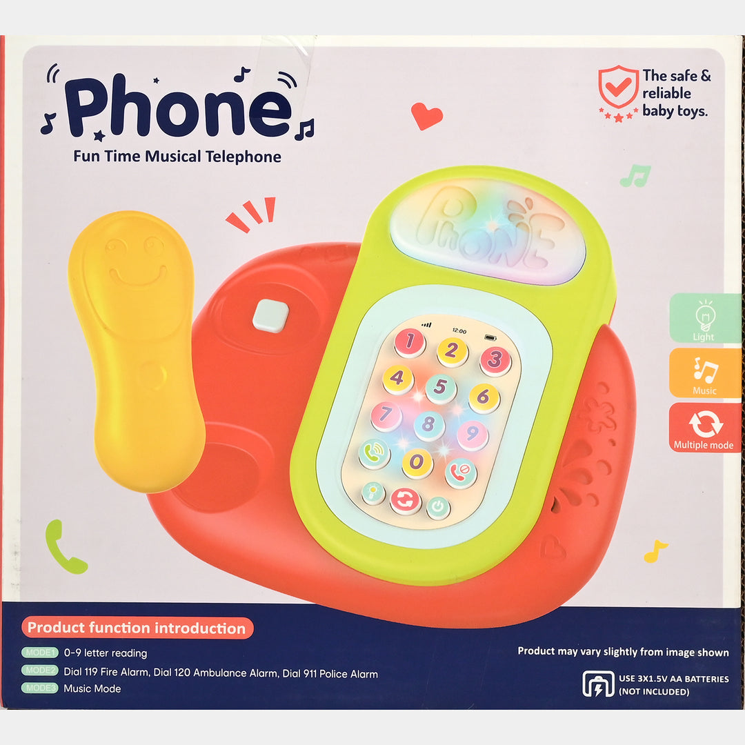 Telephone With Sound & Light For Kids