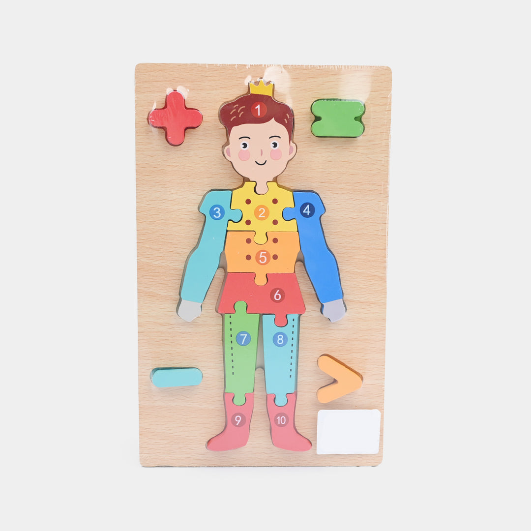 Wooden Jigsaw Puzzle Board