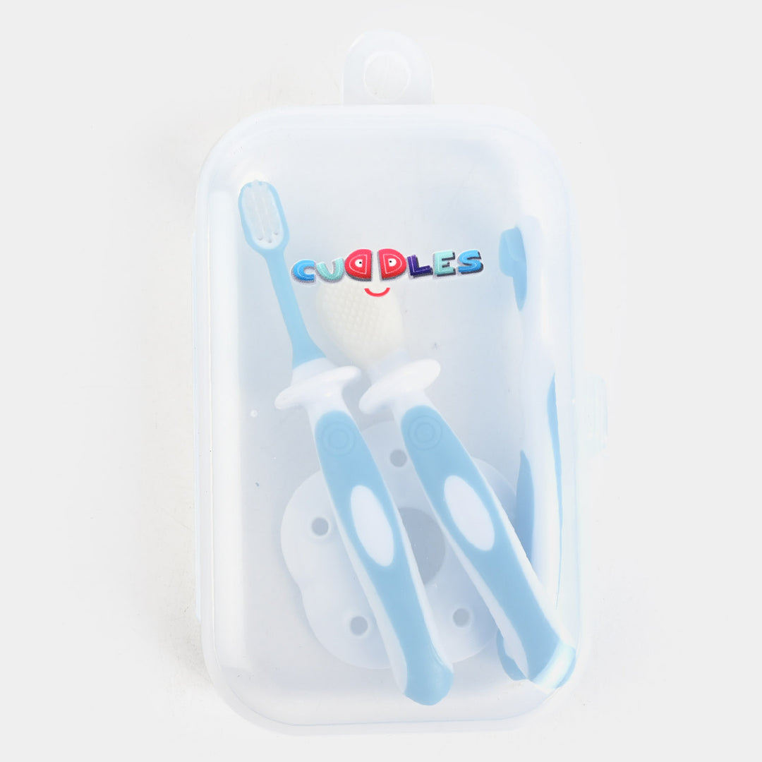 Cuddles Baby First Toothbrush Set