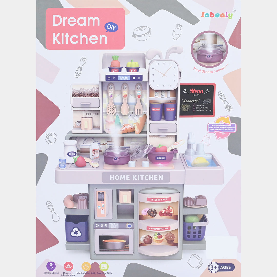 Dream DIY Home Kitchen Play Set | 42cm