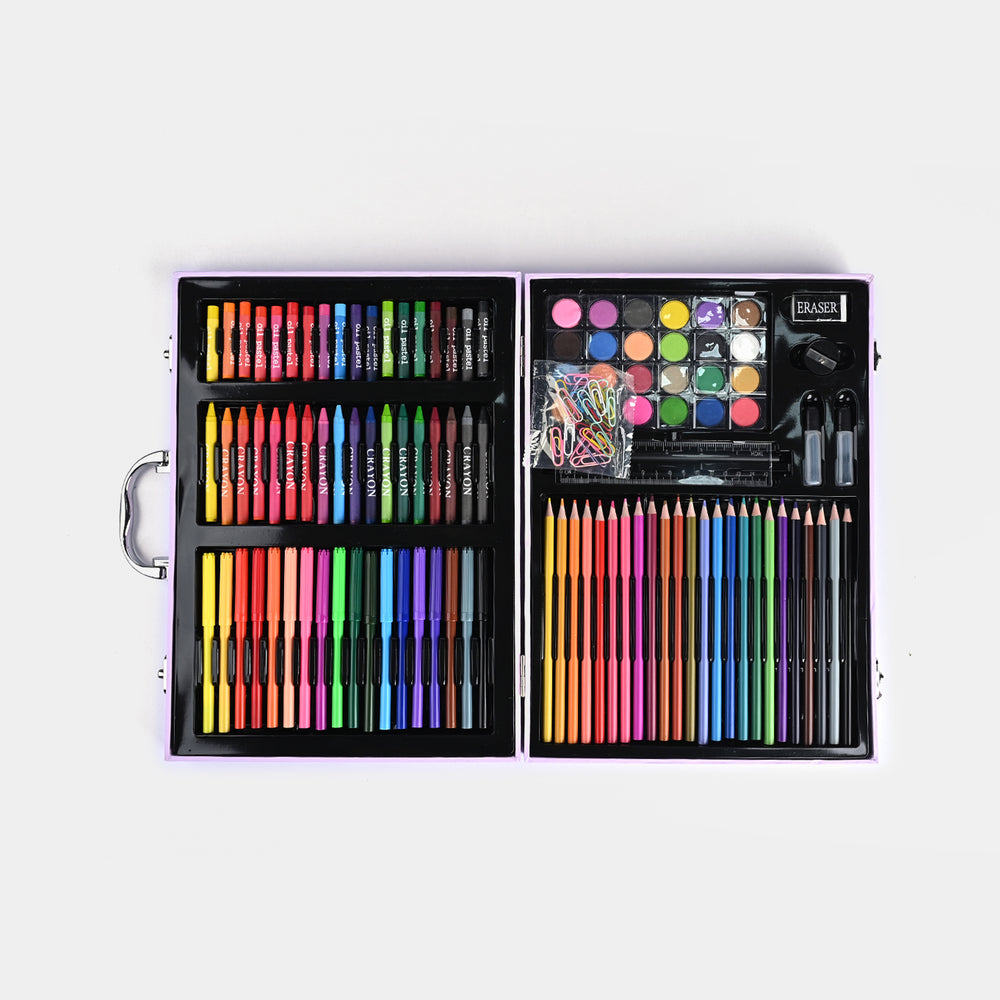 Beautiful Drawing & Color Art kit 128 Pcs