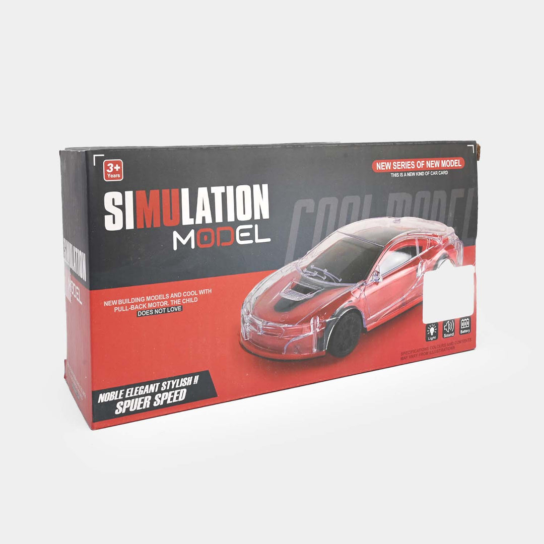 Universal Electric Deformation Model Car with Light & Music