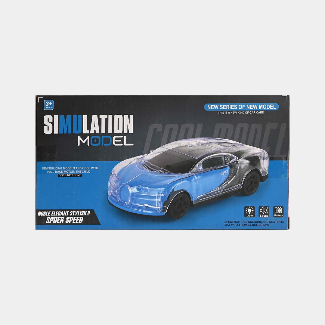 Universal Electric Deformation Model Car with Light & Music