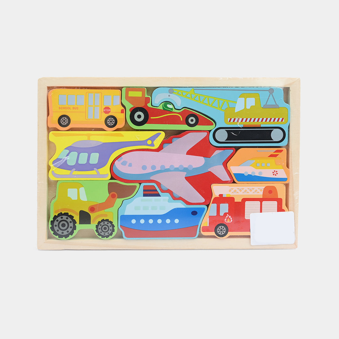 Educational Wooden Jigsaw Puzzle Board