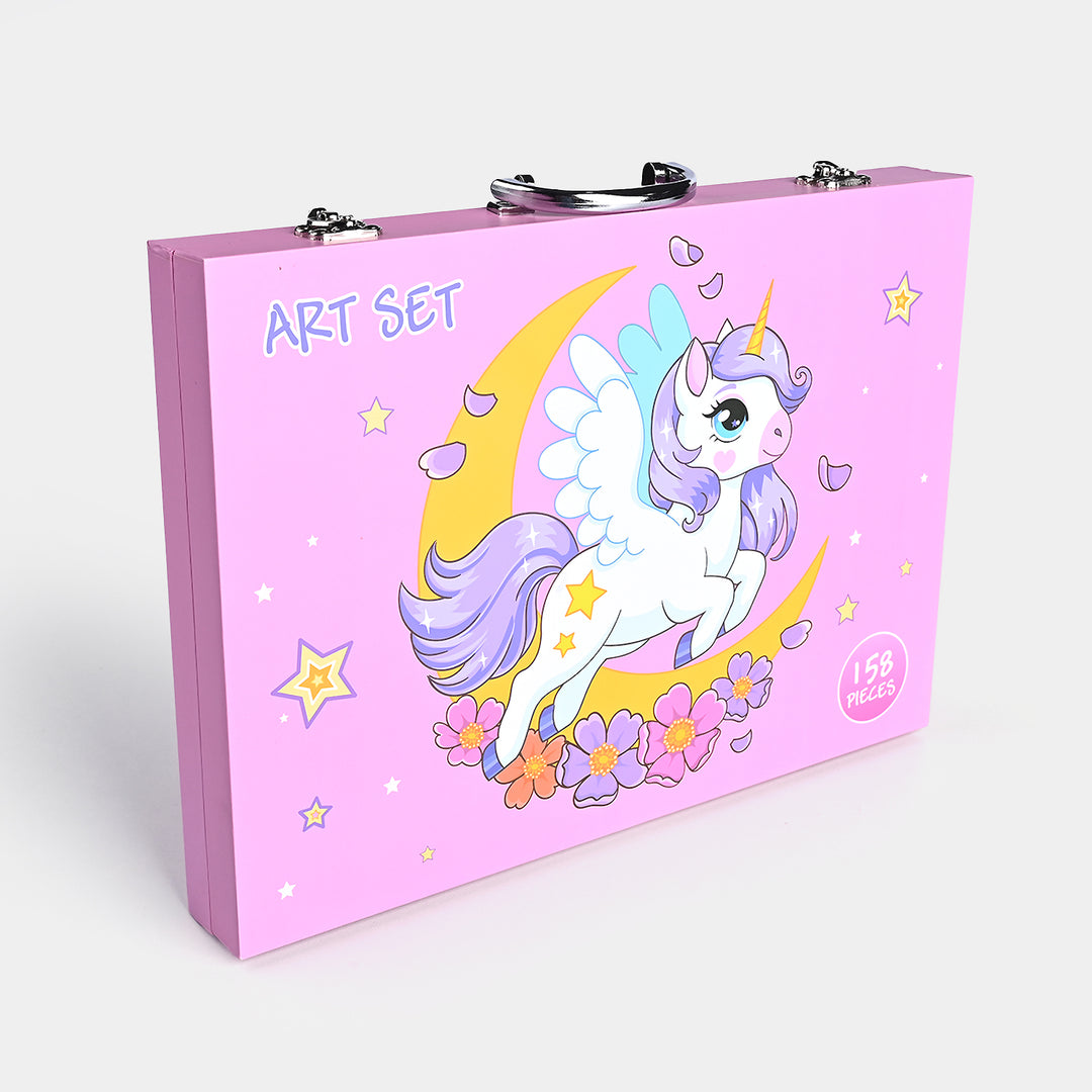 Beautiful Drawing & Color Art kit 158 Pcs