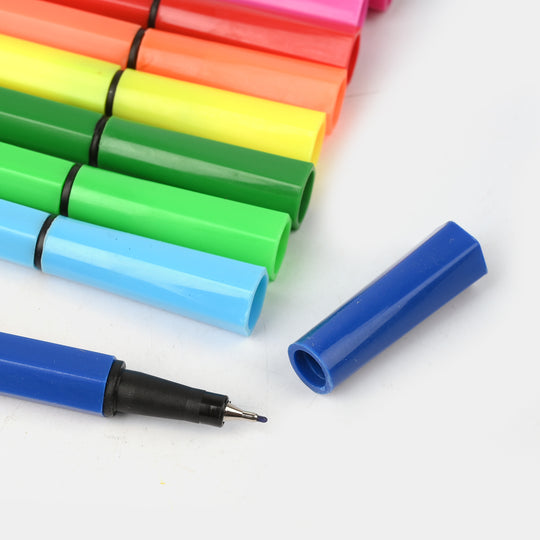 Marker Fine Liner Tip | 12PCs