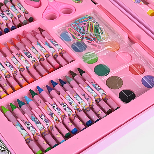 Beautiful Drawing & Color Art kit 158 Pcs