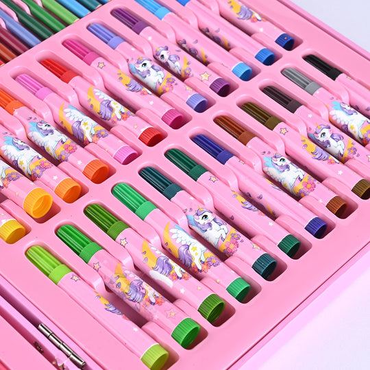 Beautiful Drawing & Color Art kit 158 Pcs