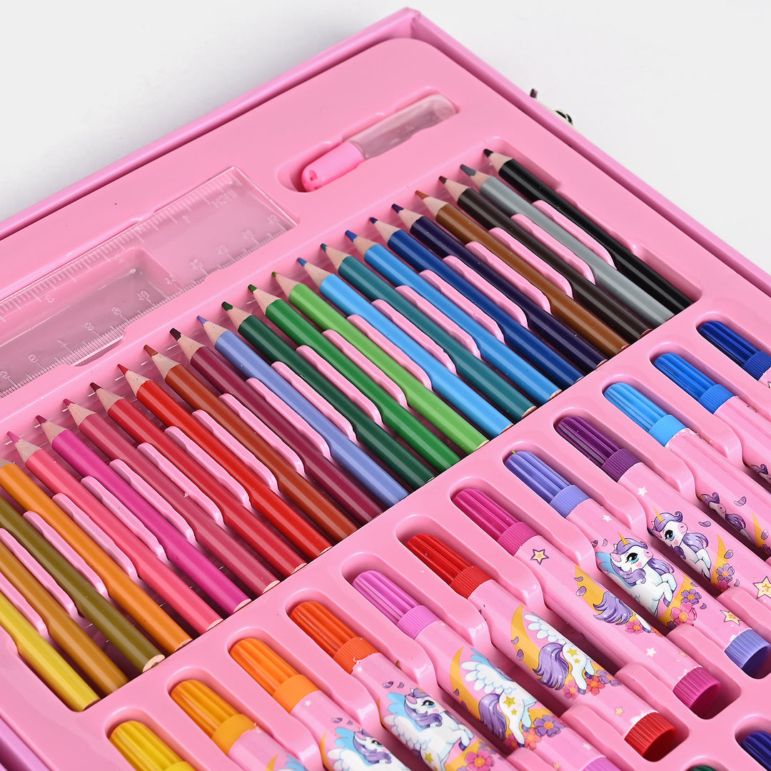 Beautiful Drawing & Color Art kit 158 Pcs