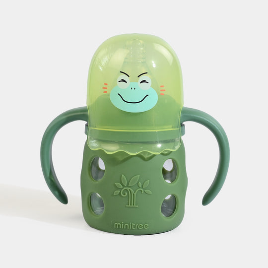 Minitree Newborn Baby Glass Feeder with Silicone Cover | 60Ml