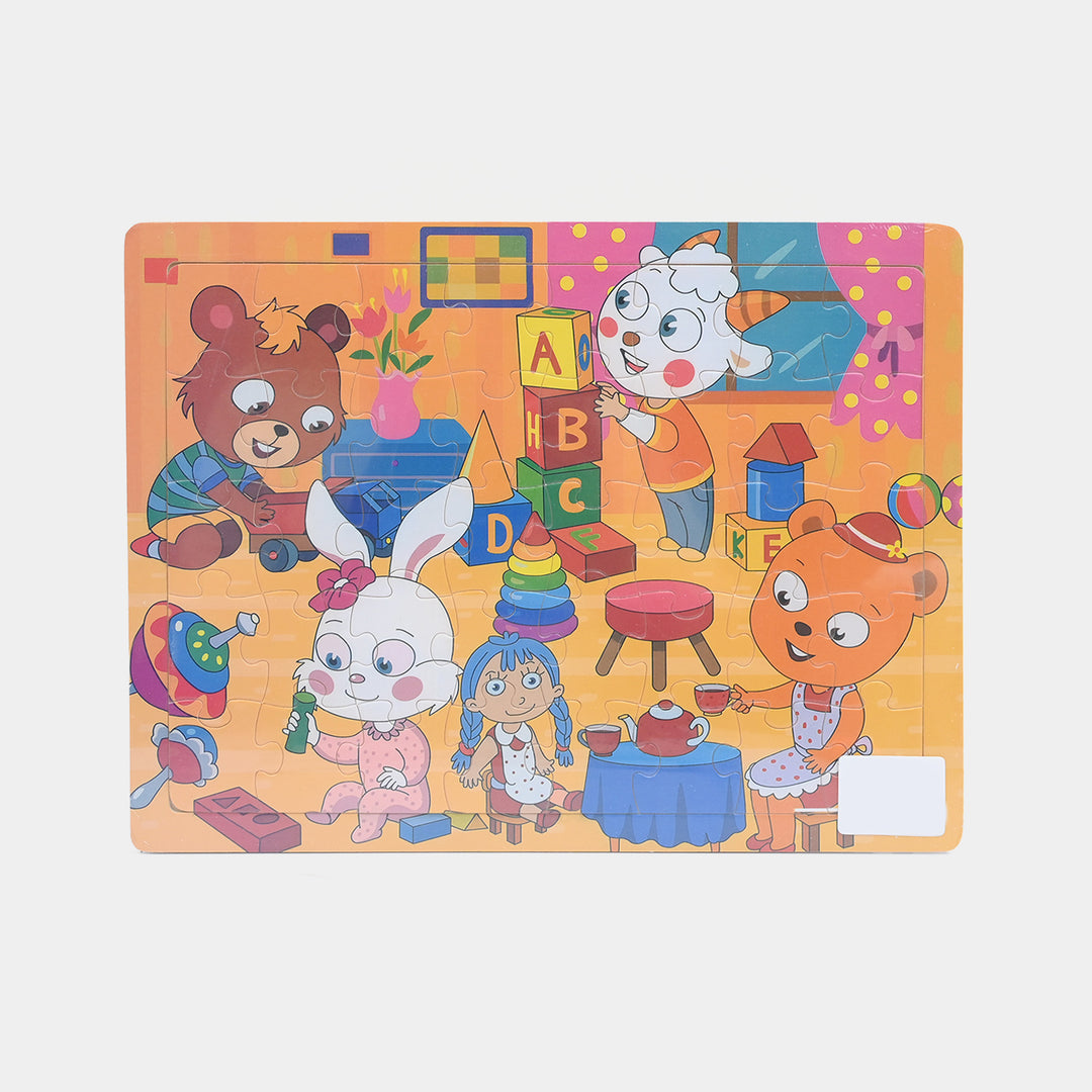Wooden Jigsaw Puzzle Board