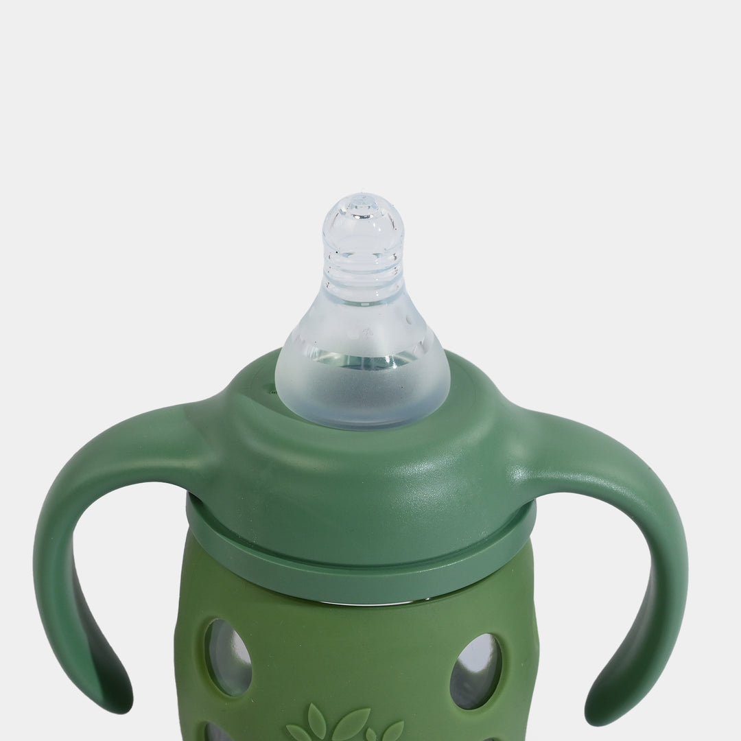 Minitree Newborn Baby Glass Feeder with Silicone Cover | 60Ml
